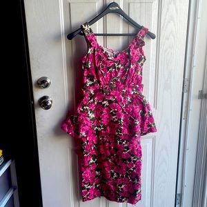 Women’s hand sown 1980s style dress